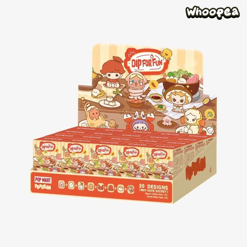 POP MART POP BEAN Dip For Fun Series Mini Figure Blind Box