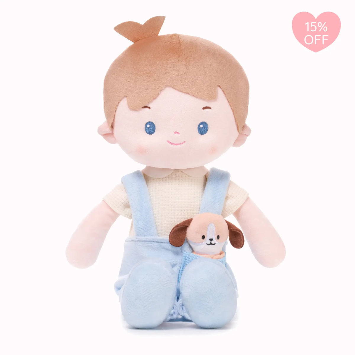 Leyadoll Soft Plush Personalized Leya Doll, My First Baby Doll