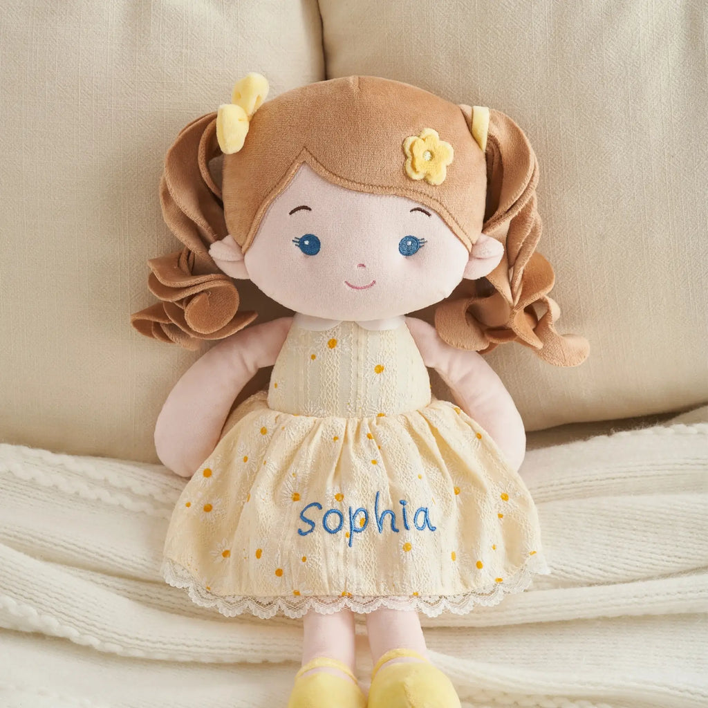 Personalized Daisy Girl - Embroidered