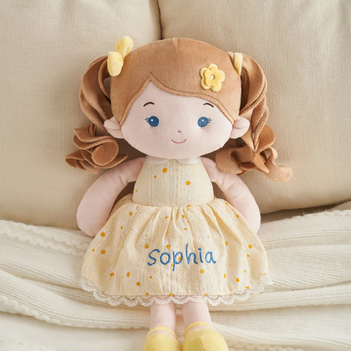 Personalized Daisy Girl - Embroidered