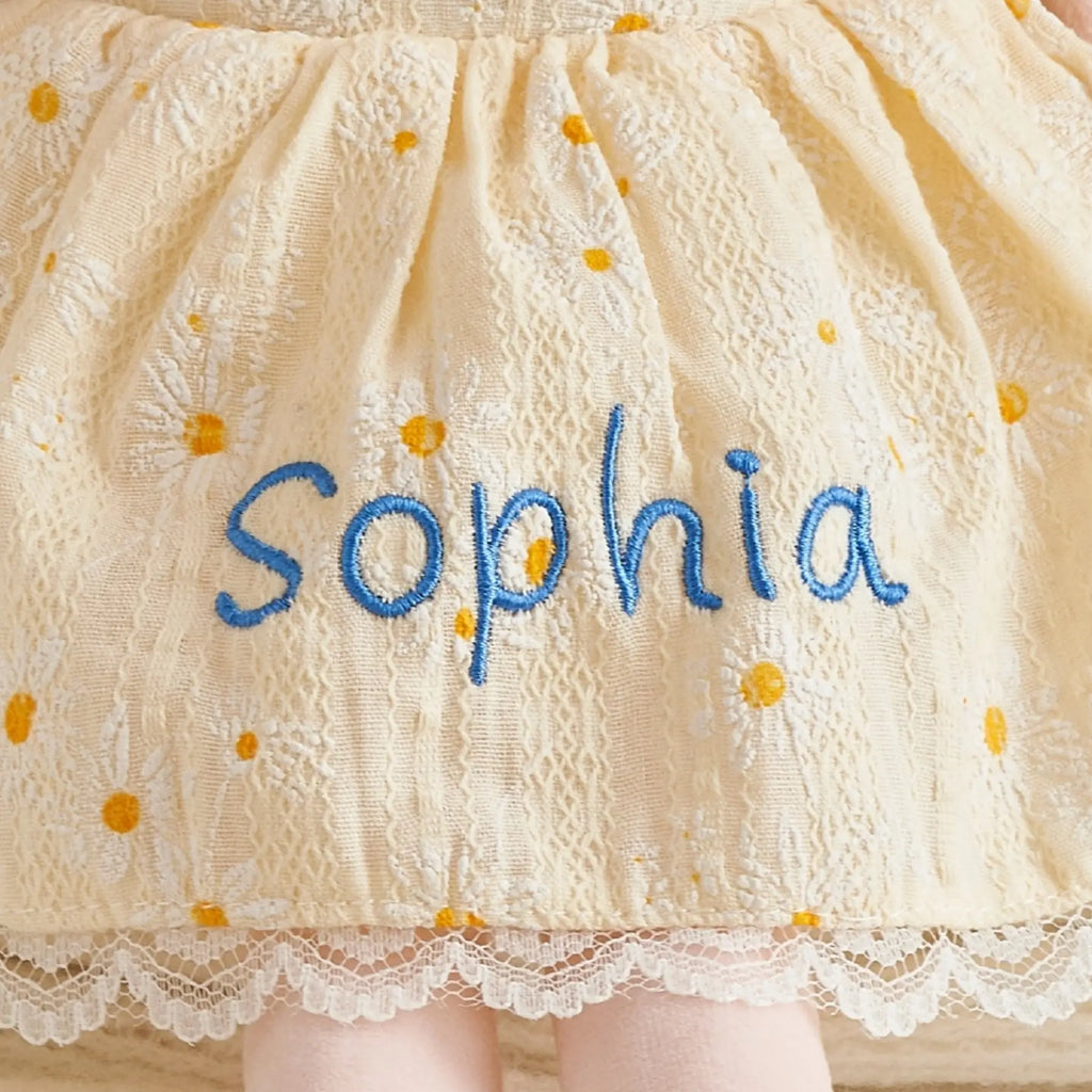 Personalized Daisy Girl - Embroidered