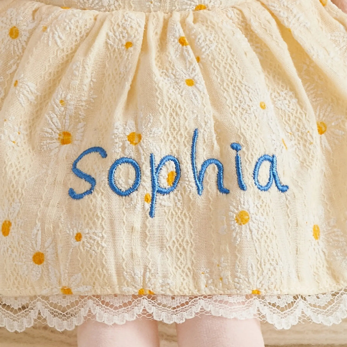 Personalized Daisy Girl - Embroidered