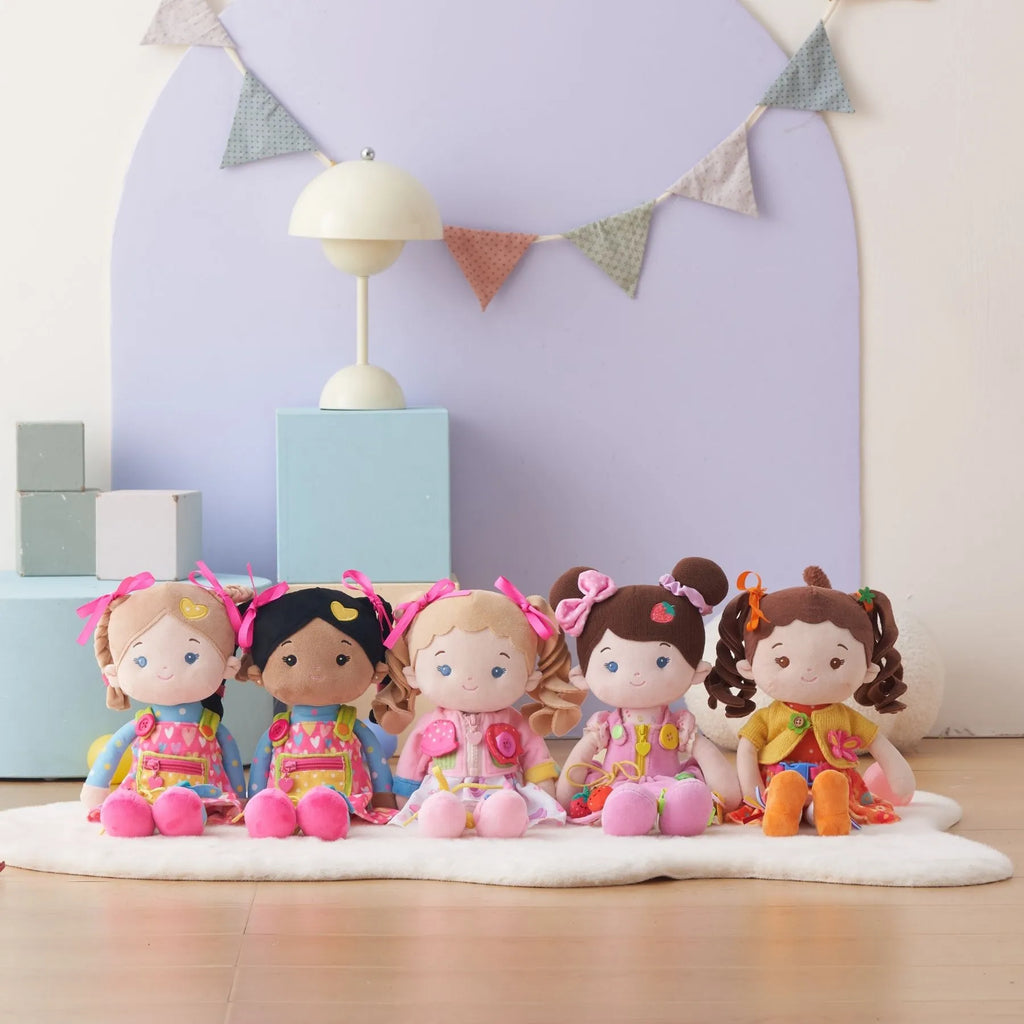 Personalized Flora Girl - Montessori Girl