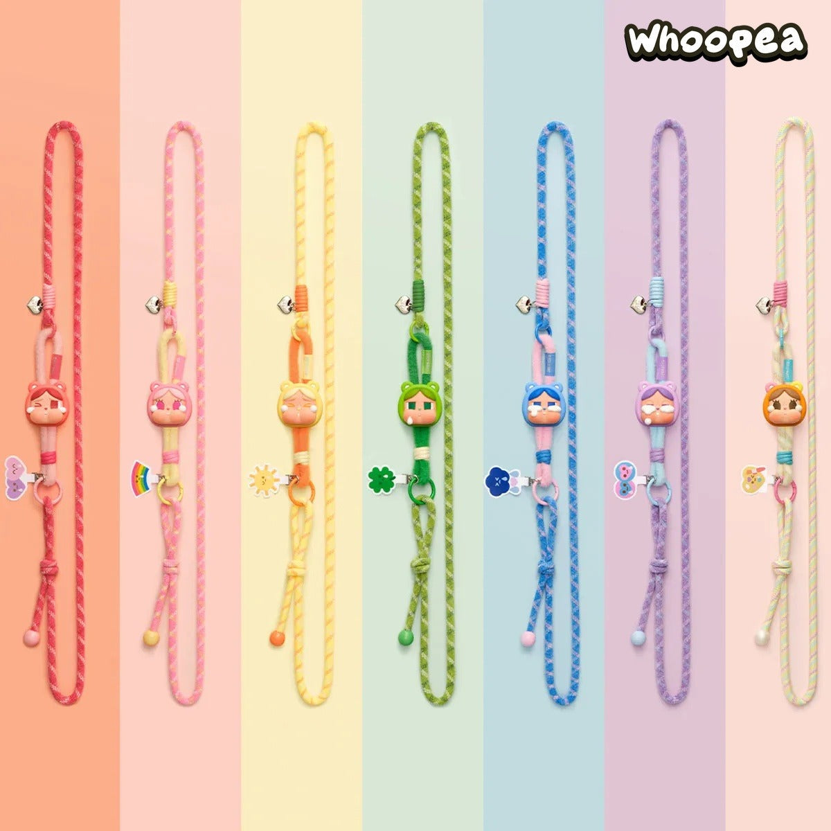 POP MART CRYBABY × Care Bears Series Long Lanyard Blind Box