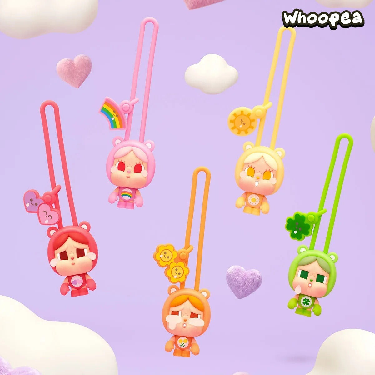 POP MART CRYBABY × Care Bears Series Mini Light Blind Box