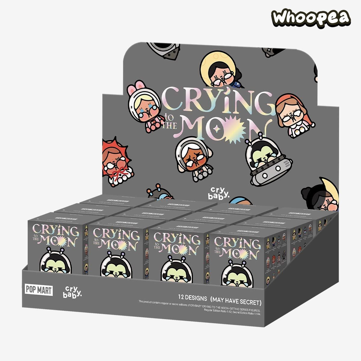 CRYBABY CRYING TO THE MOON-SITTING SERIES FIGURES BLIND BOX