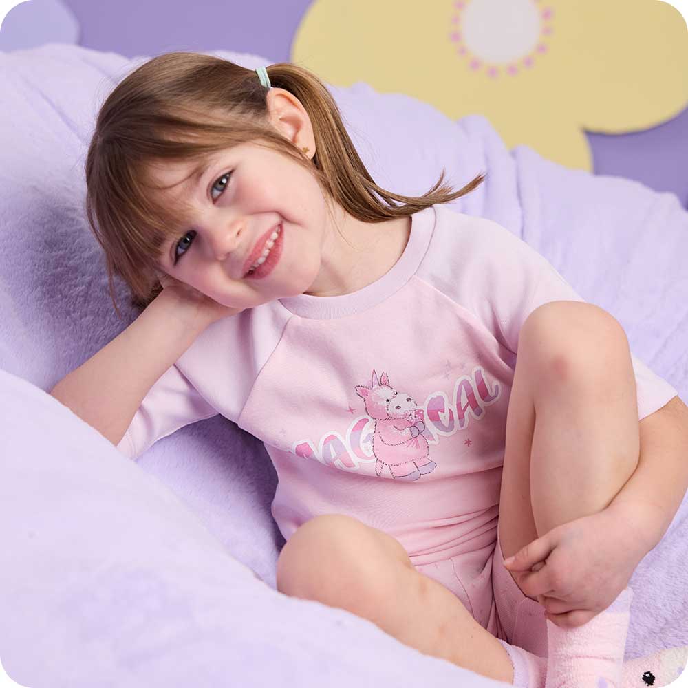 Unicorn Shorties Pajamas
