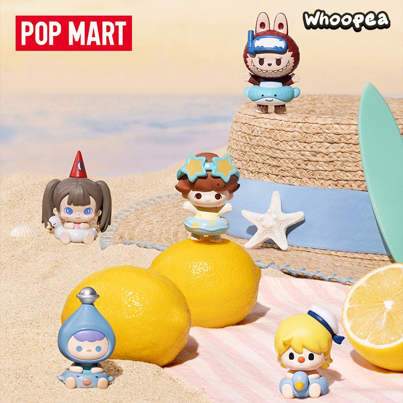 POP MART POP BEAN Island Vacation Series Mini Figures Blind Box