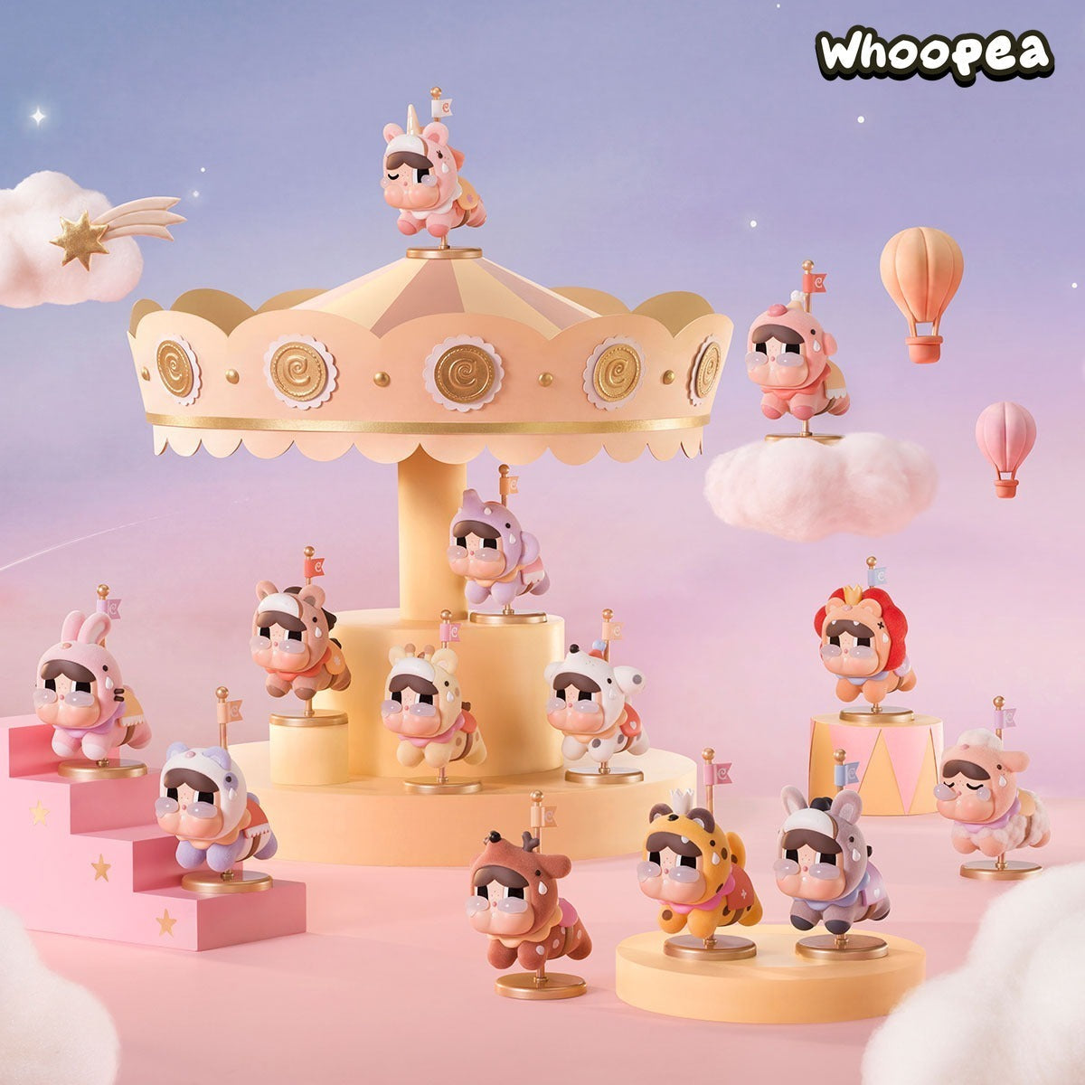 POP MART CRYBABY Crying Round n Round Series Figures Blind Box