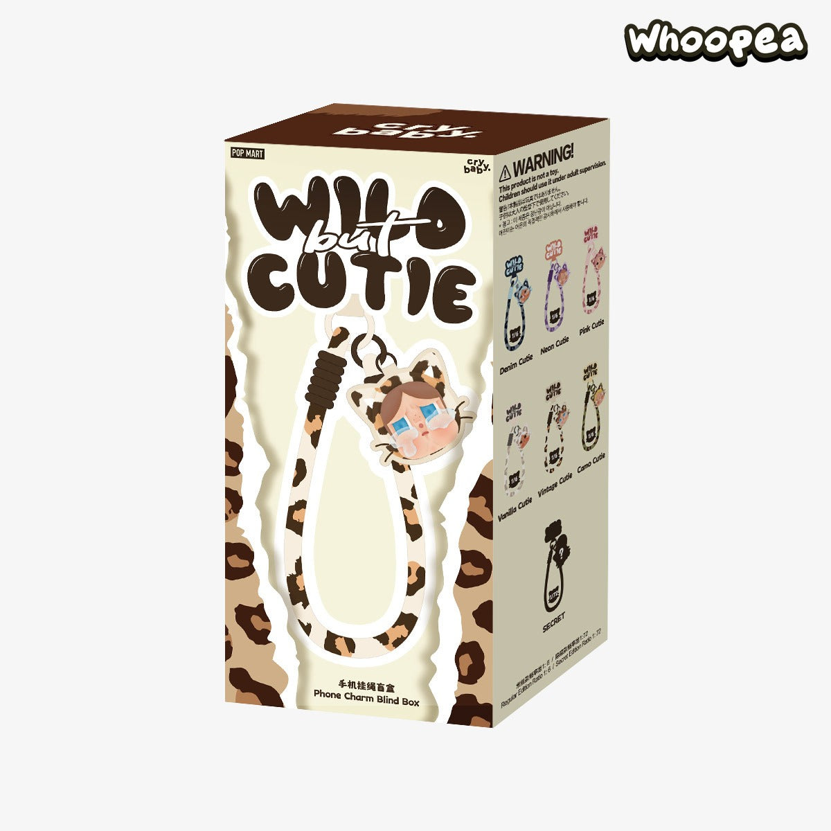 CRYBABY Wild but Cutie Series-Phone Charm Blind Box
