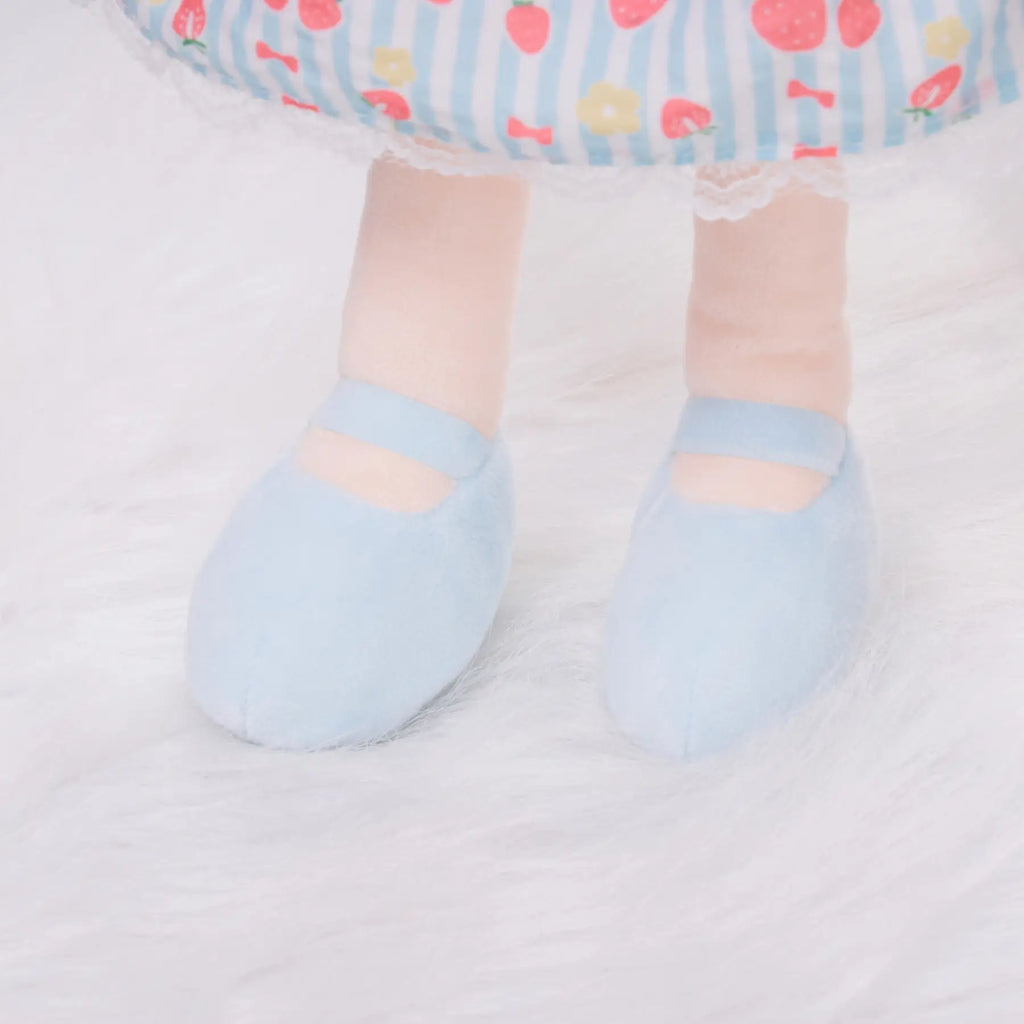 Personalized Strawberry Girl - Blue