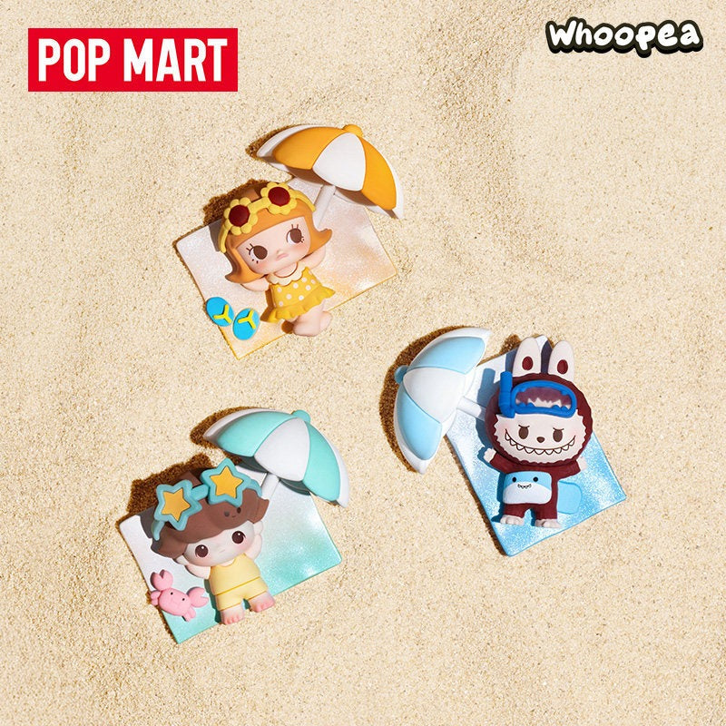 POP MART POP BEAN Island Vacation Series Refrigerator Magnet Blind Box
