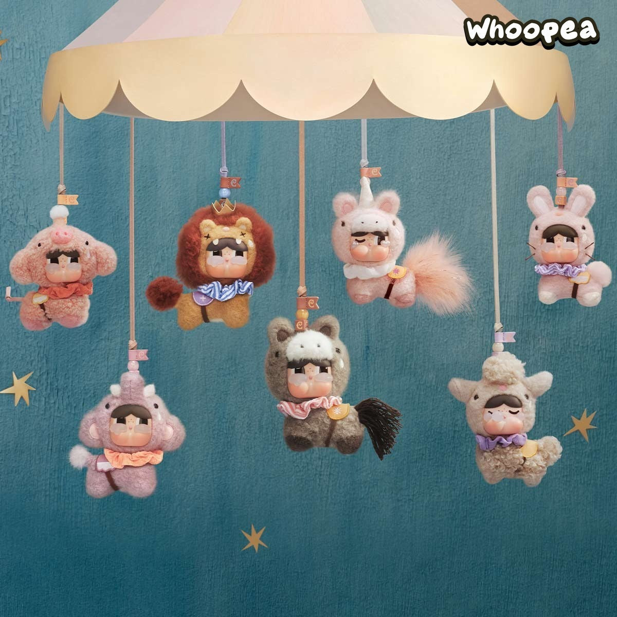 POP MART CRYBABY Crying Round n Round Series - Vinyl Plush Pendant Blind Box