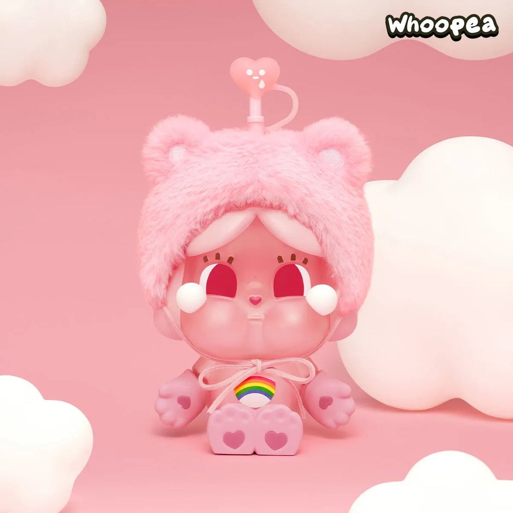 POP MART CRYBABY × Care Bears Series Glass Straw Cup