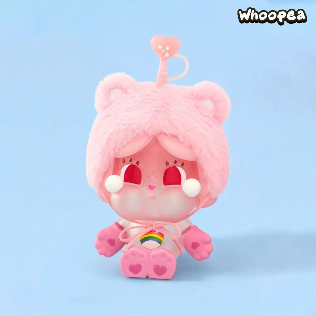 POP MART CRYBABY × Care Bears Series Glass Straw Cup