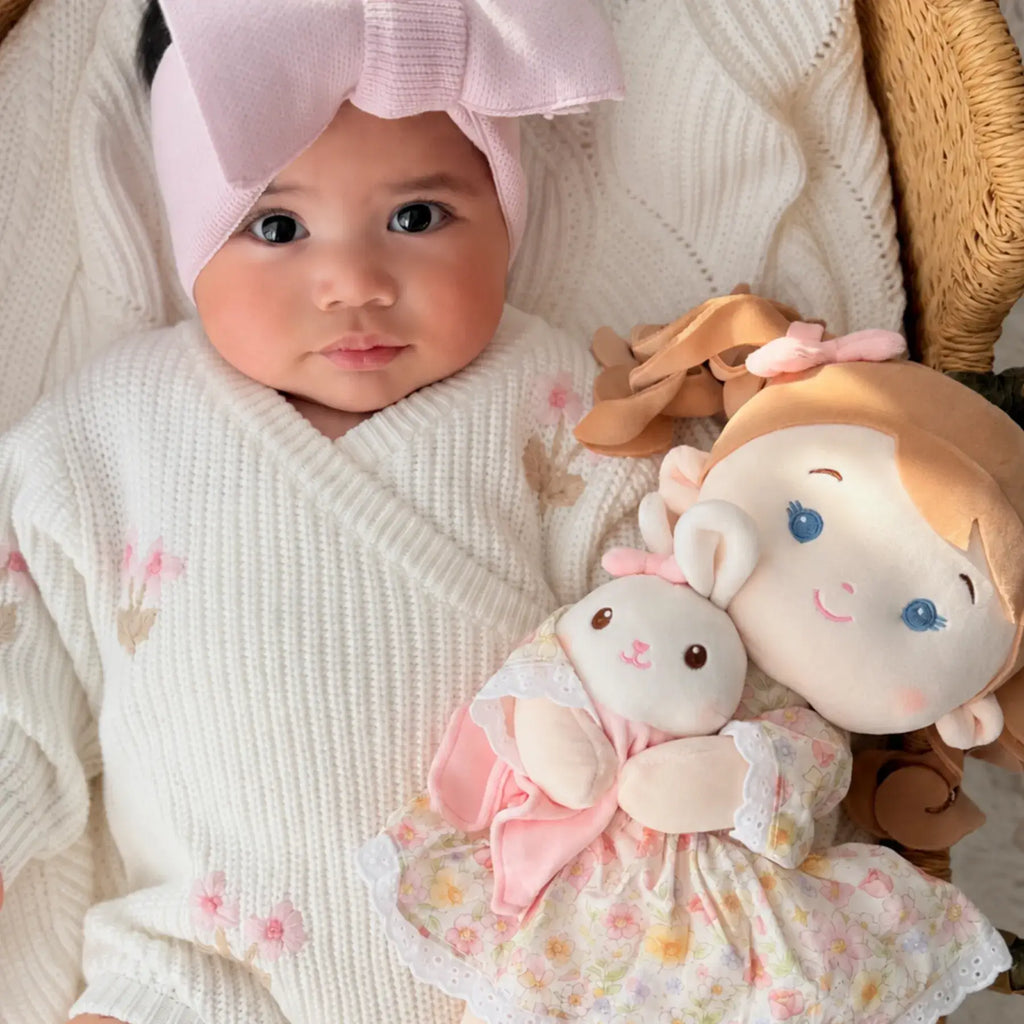 Personalized Mabel & Her Lovey - Embroidered