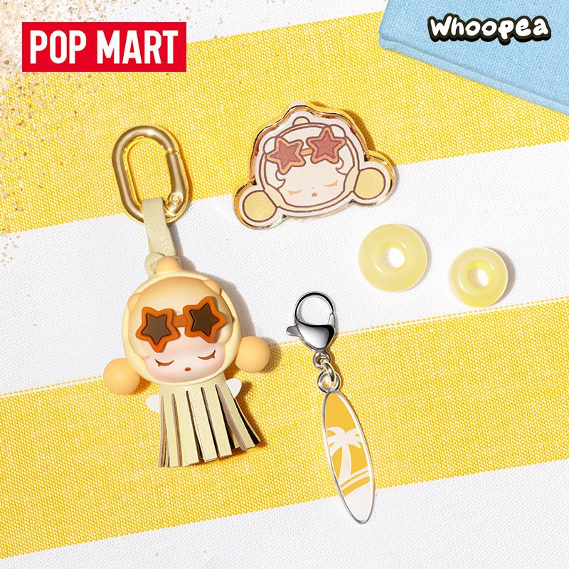 POP MART POP BEAN Island Vacation Series Decorative Charm Blind Box