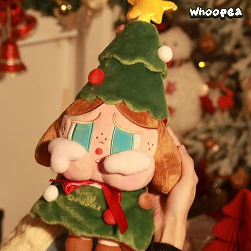 POP MART CRYBABY  A Lonely Pine Tree Series Plush Toy, Christmas Limited Edition