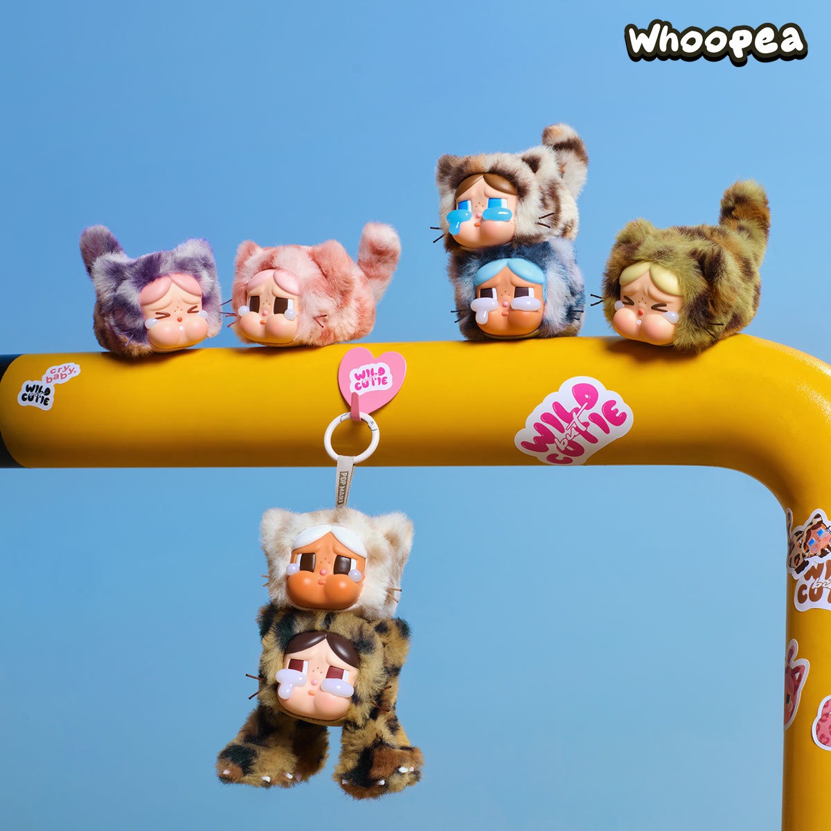 CRYBABY Wild but Cutie Series - Vinyl Plush Pendant Blind Box