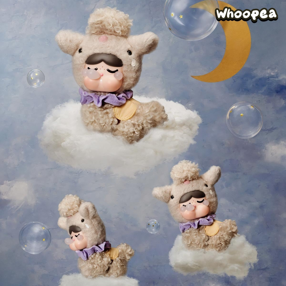 POP MART CRYBABY Crying Round n Round Series - Vinyl Plush Pendant Blind Box