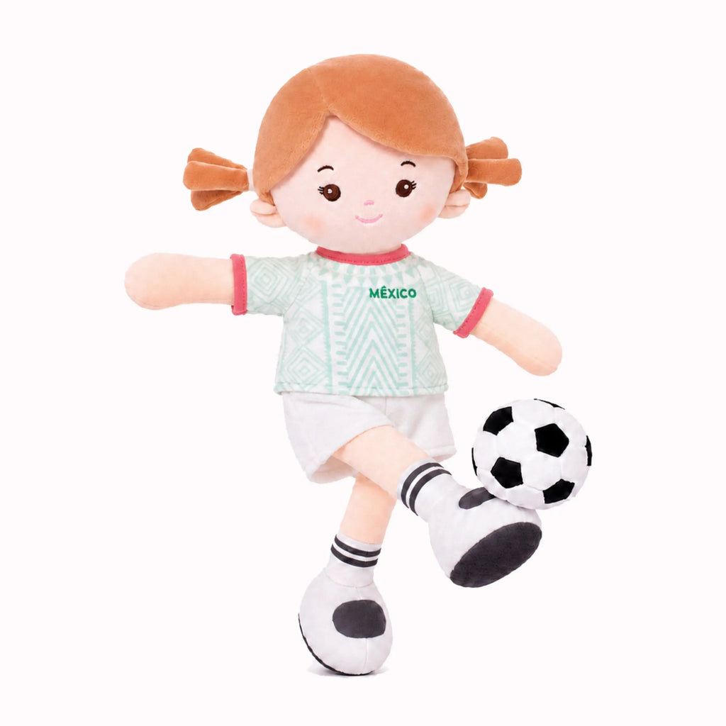 Personalized Soccer Girl - MEX
