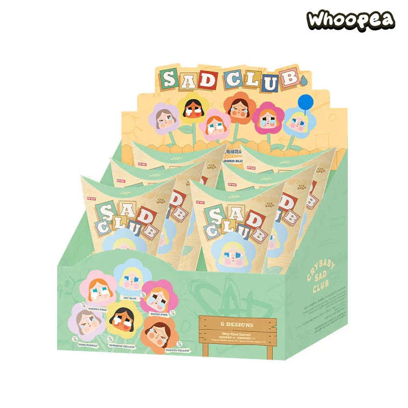 CRYBABY Sad Club Series-Plush Flowers Dolls, Blind Box