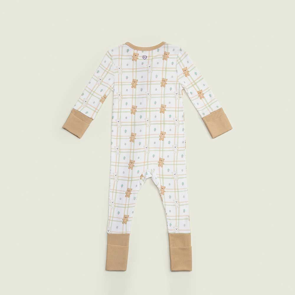 Teddy Warmies Footie Pajamas