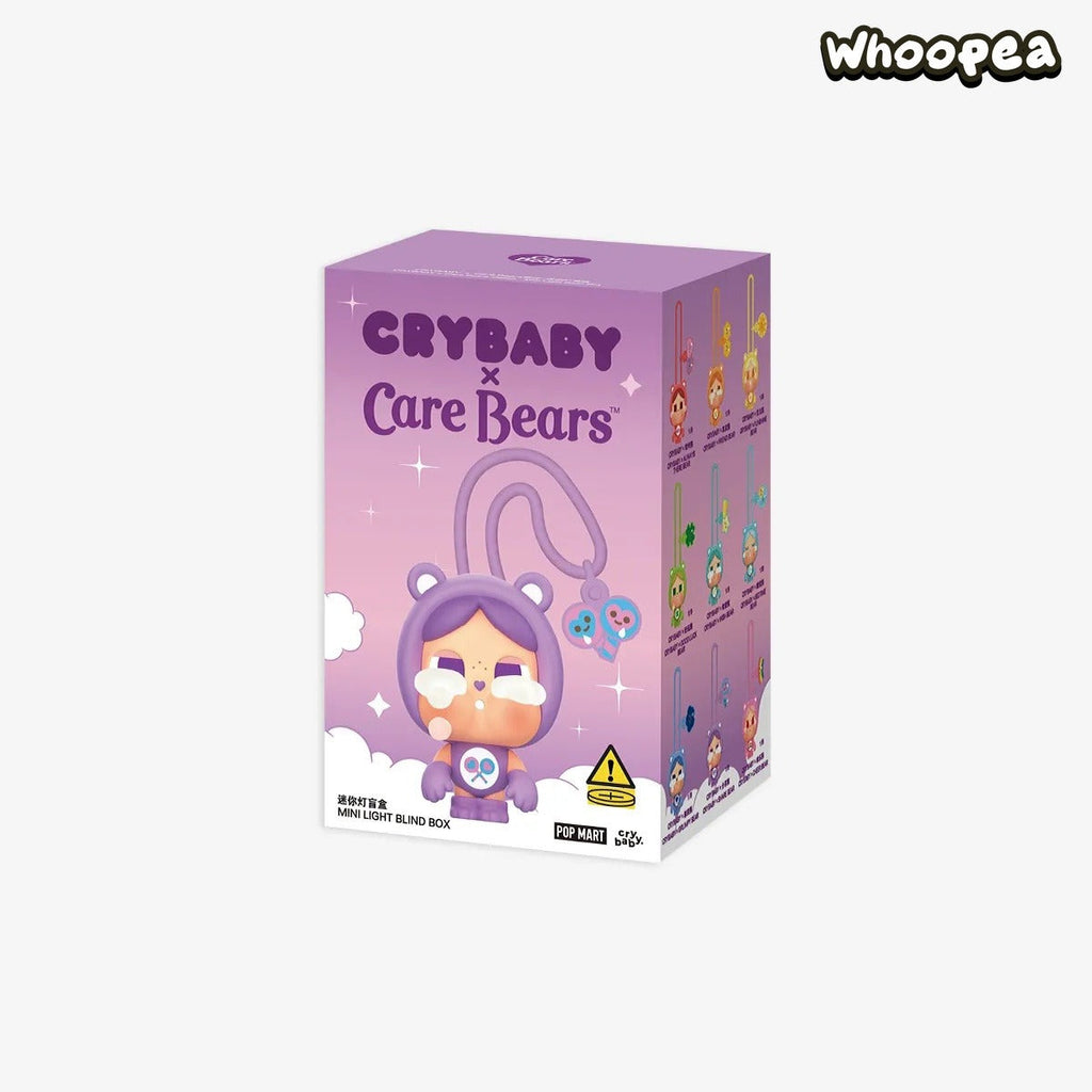POP MART CRYBABY × Care Bears Series Mini Light Blind Box
