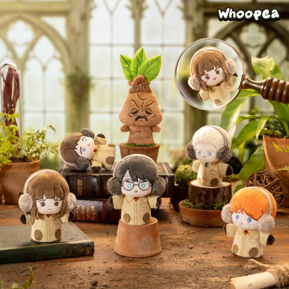POP MART Harry Potter Herbology Class Series Fingertip Plush Blind Box
