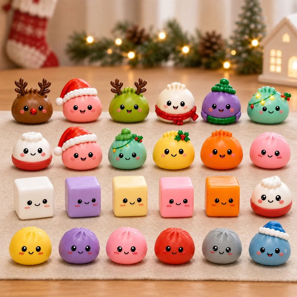 Year Of Squishy - Personalized Dumpling Advent Calendar