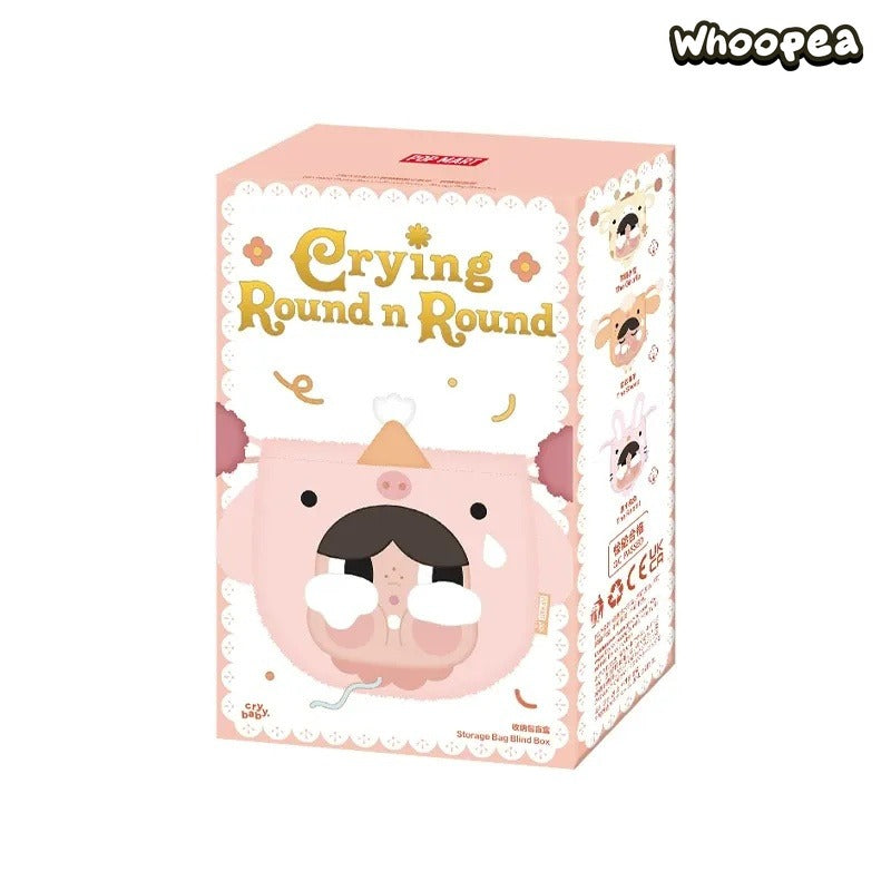POP MART • CRYBABY Crying Round n Round Series Plush Bag Blind Box