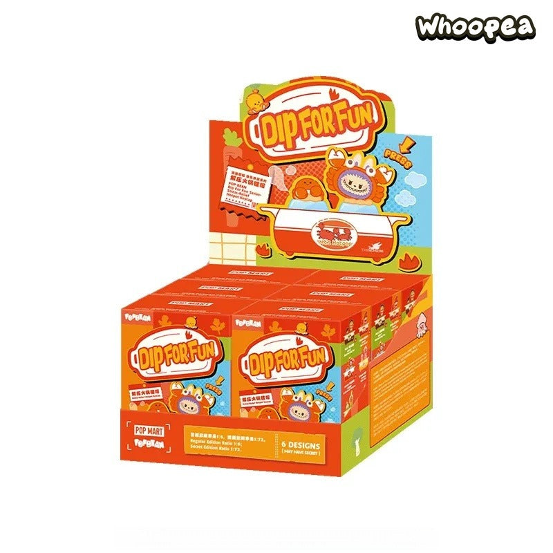 POP MART POP BEAN Dip for Fun Series - Squishy Keycap Blind Box