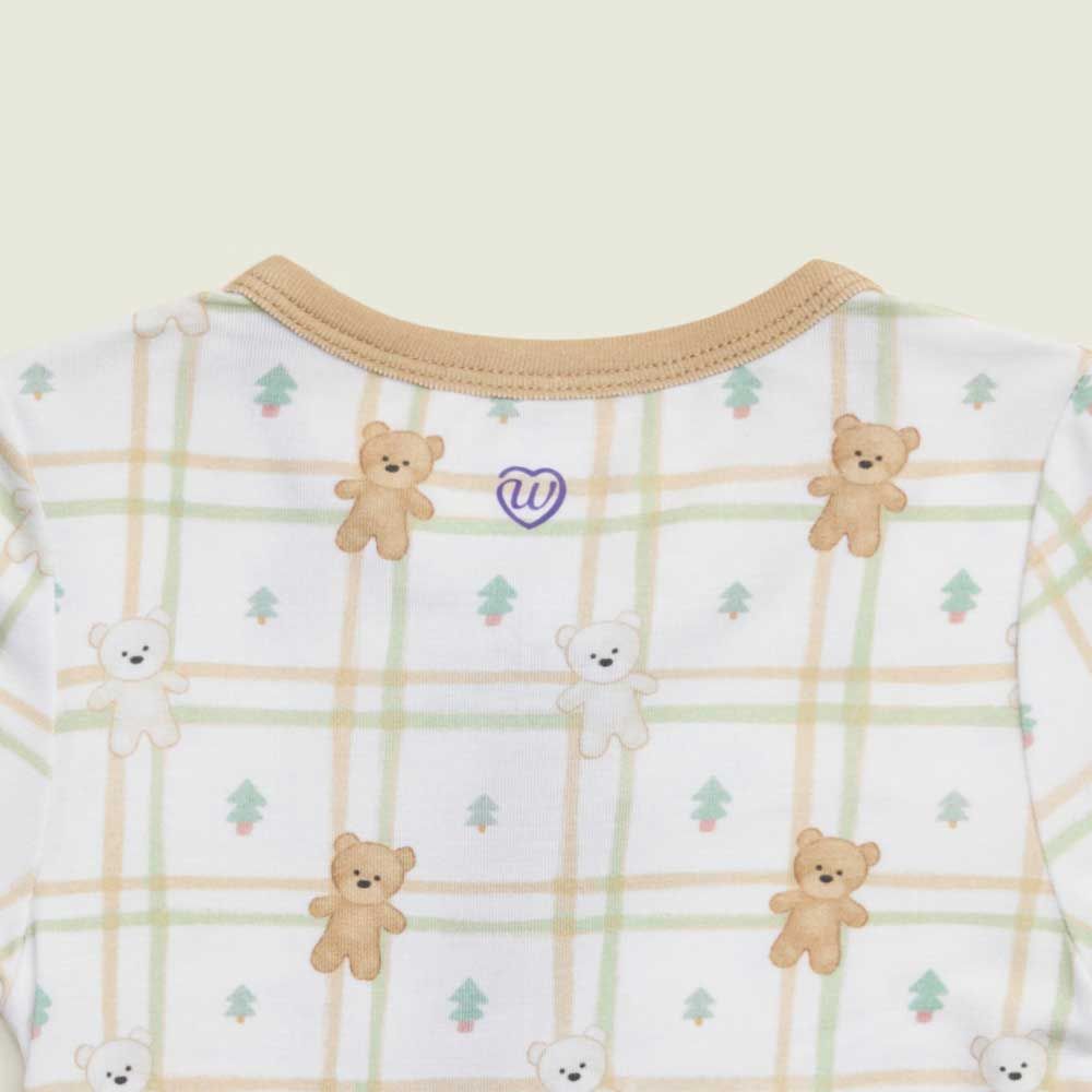 Teddy Warmies Footie Pajamas