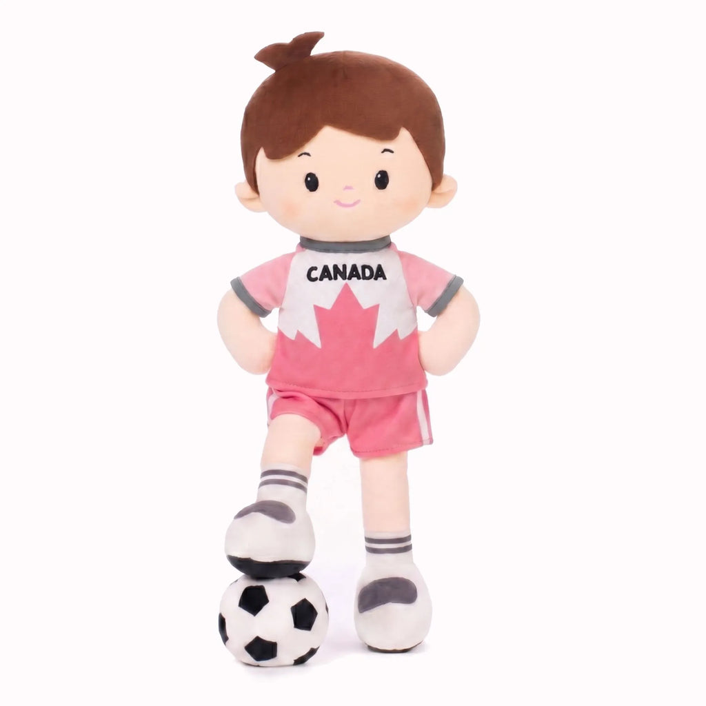 Personalized Soccer Boy - CAN (2 Skin Tones)