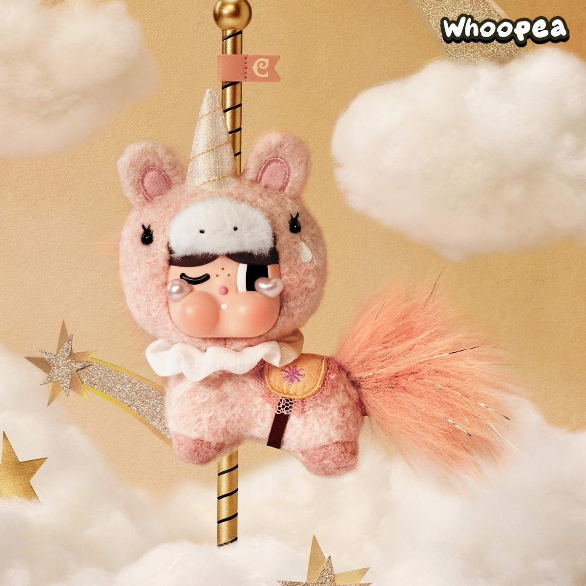 POP MART CRYBABY Crying Round n Round Series - Vinyl Plush Pendant Blind Box