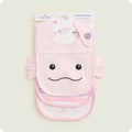 Pink Axolotl Bib Set