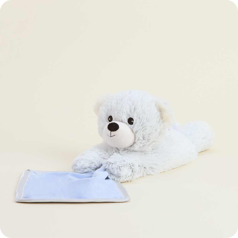 Marshmallow Bear Security Blanket Warmies