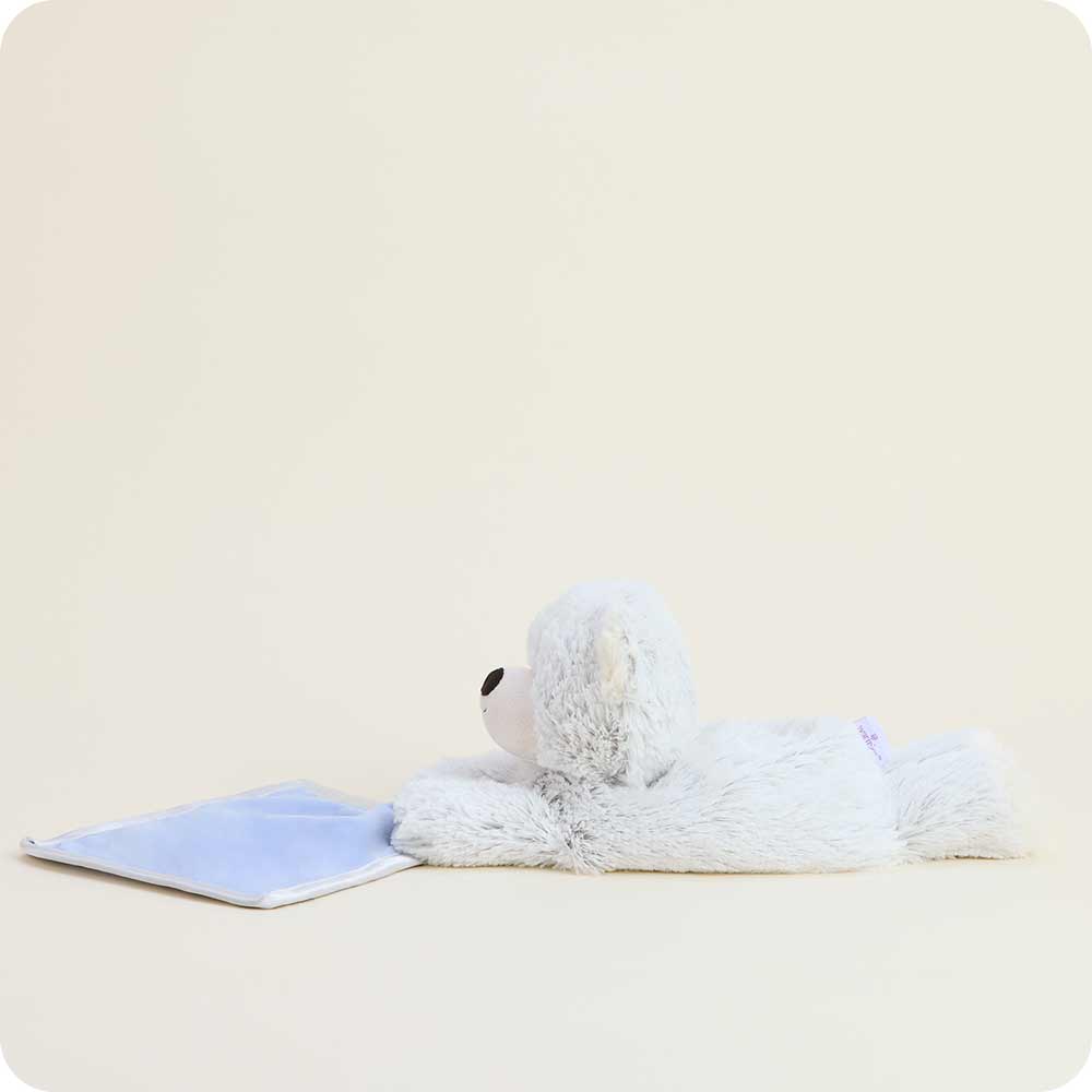 Marshmallow Bear Security Blanket Warmies