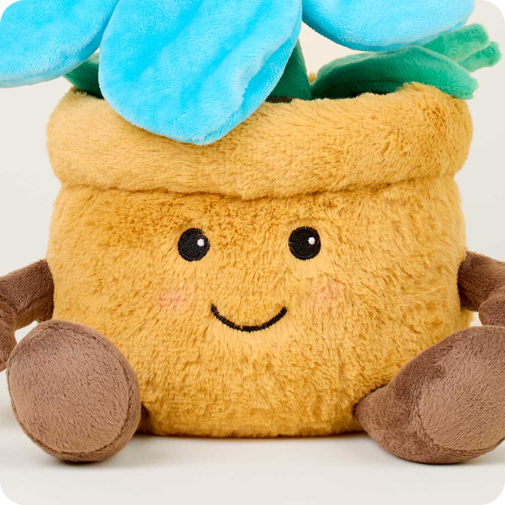 Blue Flower Pot Warmies