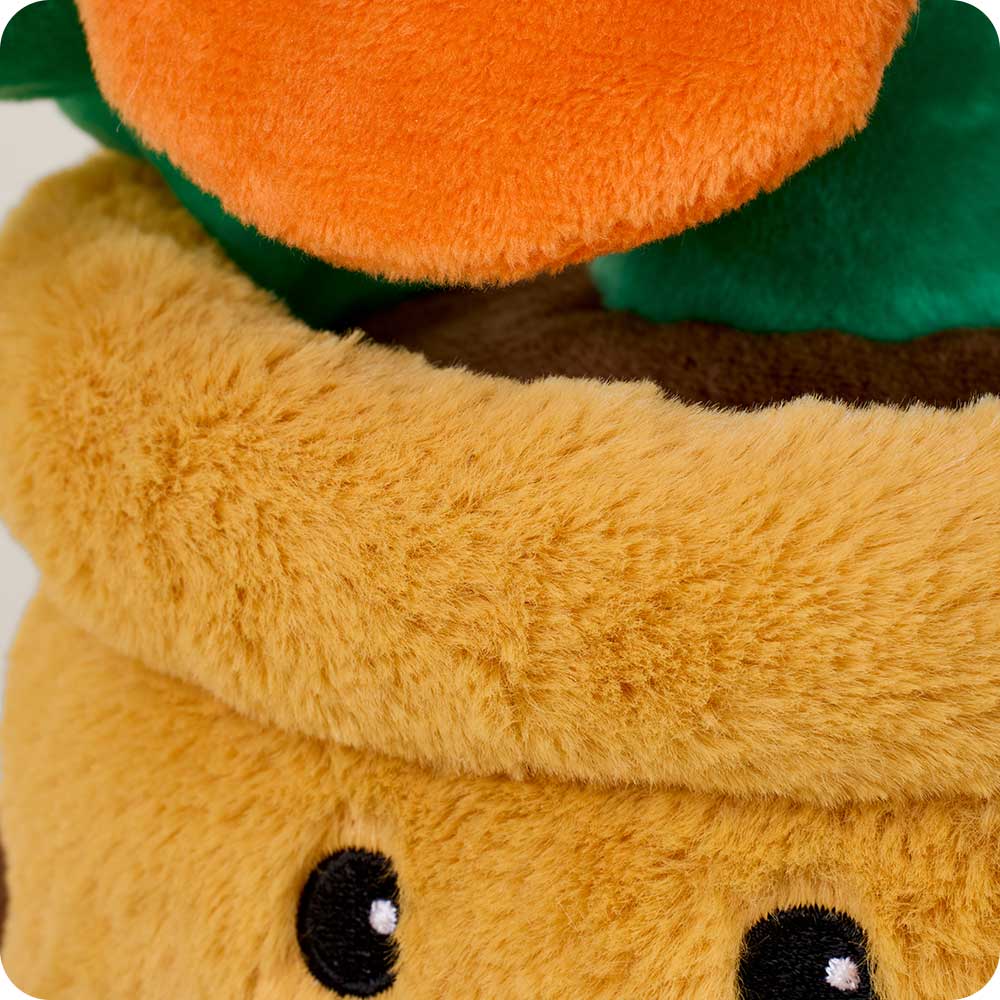 Orange Flower Pot Warmies