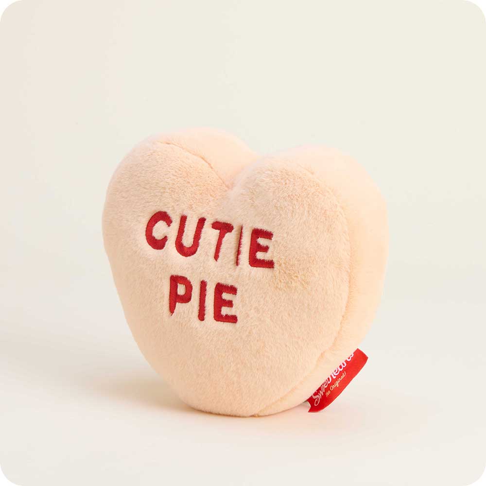 Sweethearts Peach Cutie Pie Heart Warmies