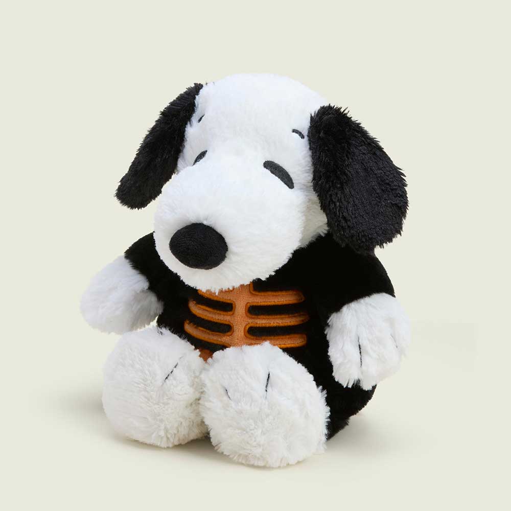 Orange Skeleton Snoopy Warmies