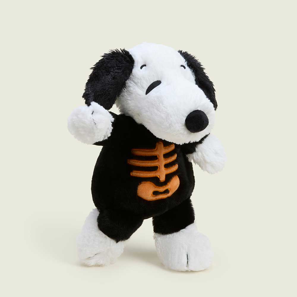 Orange Skeleton Snoopy Warmies