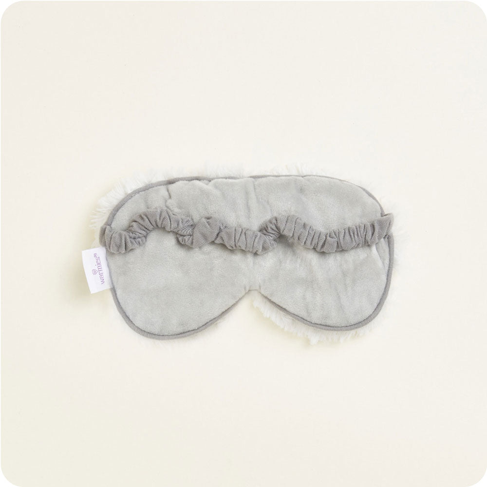 Marshmallow Gray Eye Mask Warmies