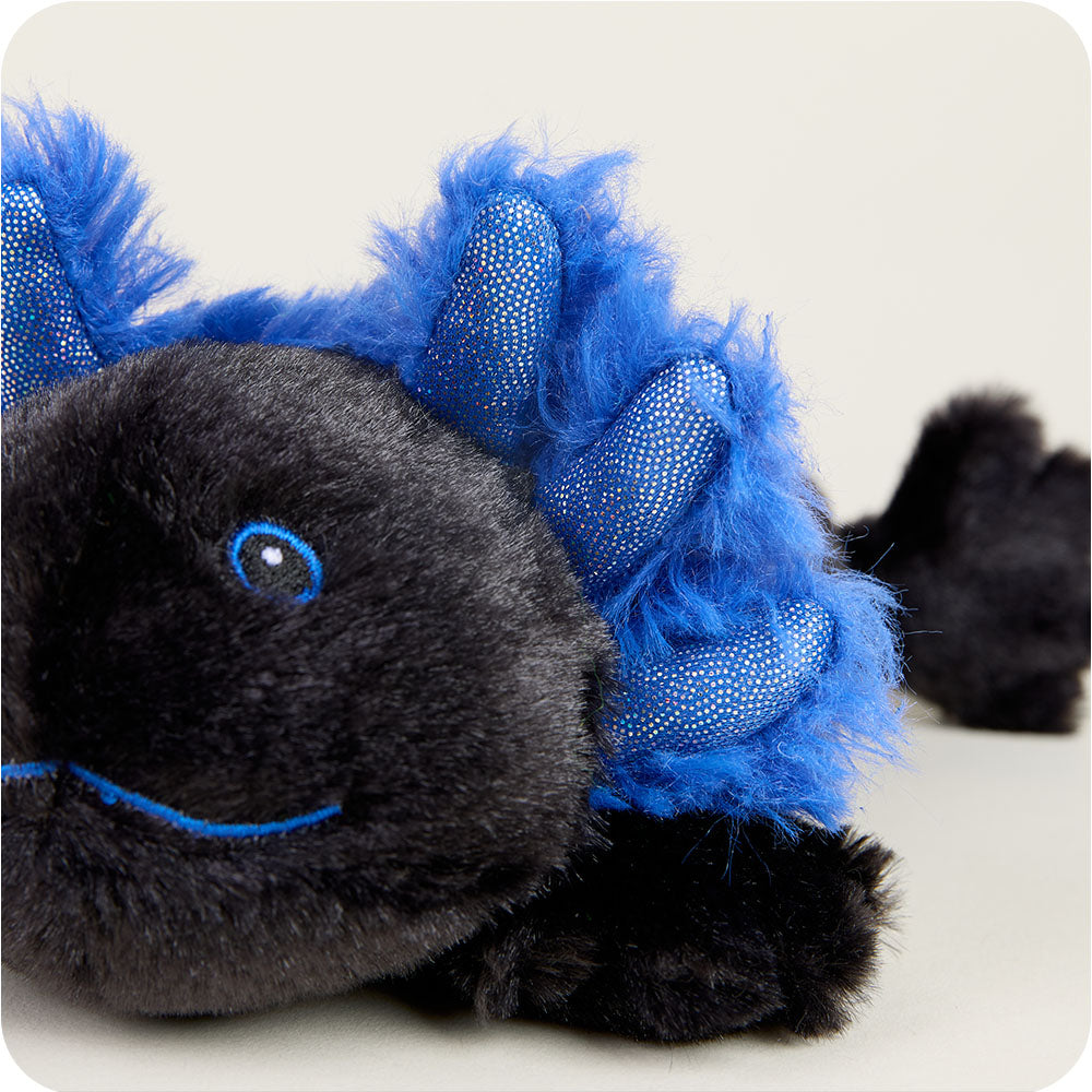 Black Axolotl Warmies Junior