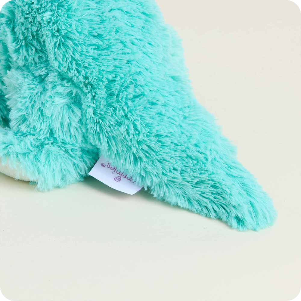 Teal Long Neck Dinosaur Warmies Junior