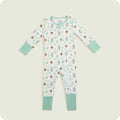 Gray Squirrel Footie Pajamas