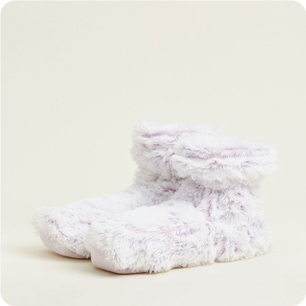 Marshmallow Lavender Boots Warmies®