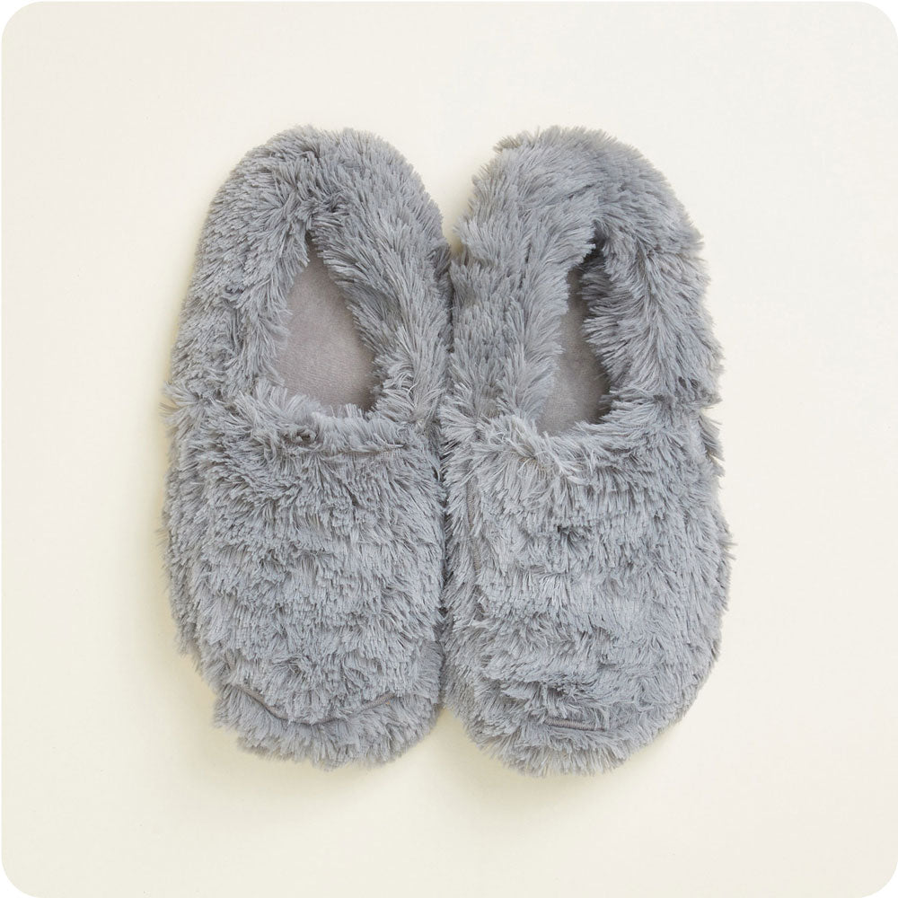 Gray Heatable Slippers Warmies®