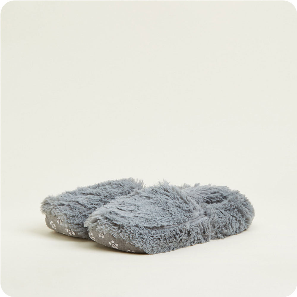 Gray Heatable Slippers Warmies®